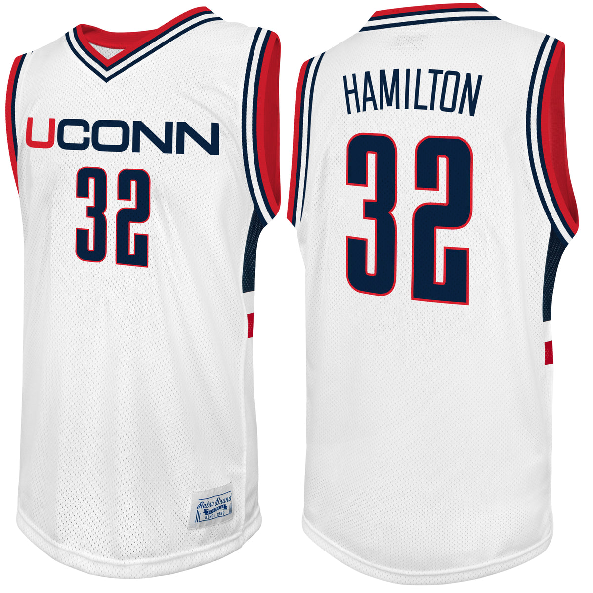 Original Retro Brand NCAA Men's UConn Huskies #32 Richard Hamilton