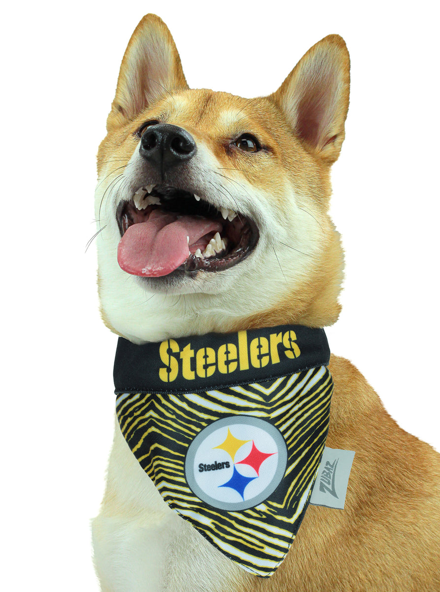 Zubaz X Pets First NFL Pittsburgh Steelers Team Pet T-Shirt For