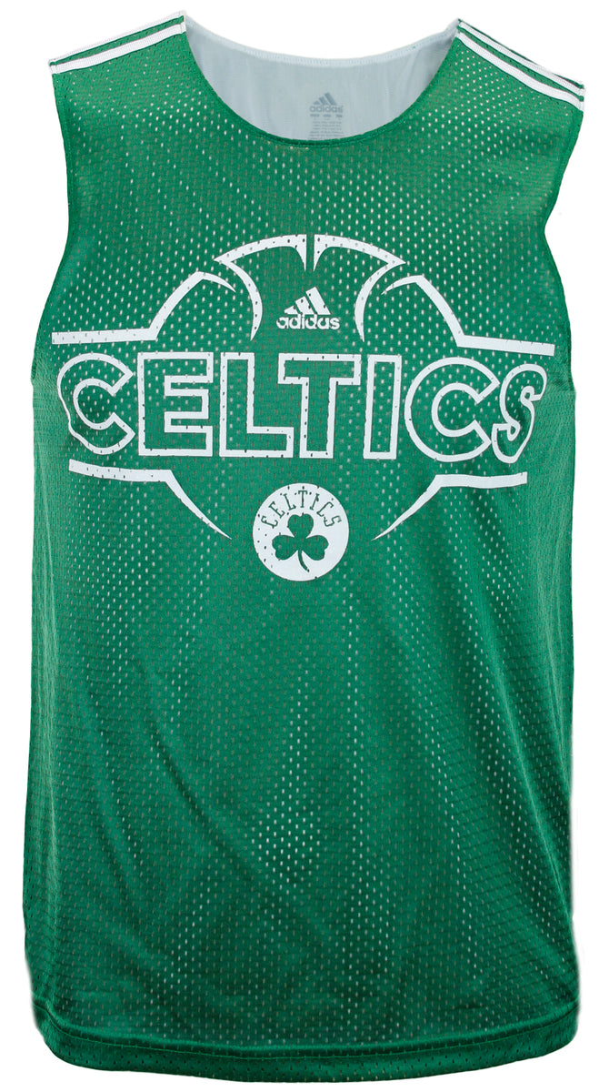 Adidas NBA Men s Boston Celtics Overtime Hustle Hoops Tank Jersey Gr Fanletic