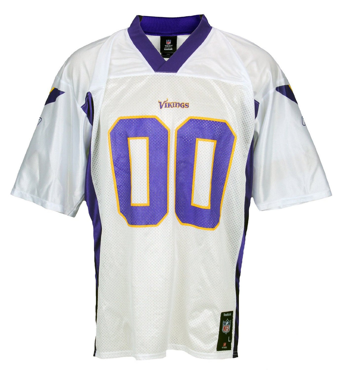 Reebok, Tops, Womens Minnesota Vikings 4 Nfl Pink Reebok Jersey