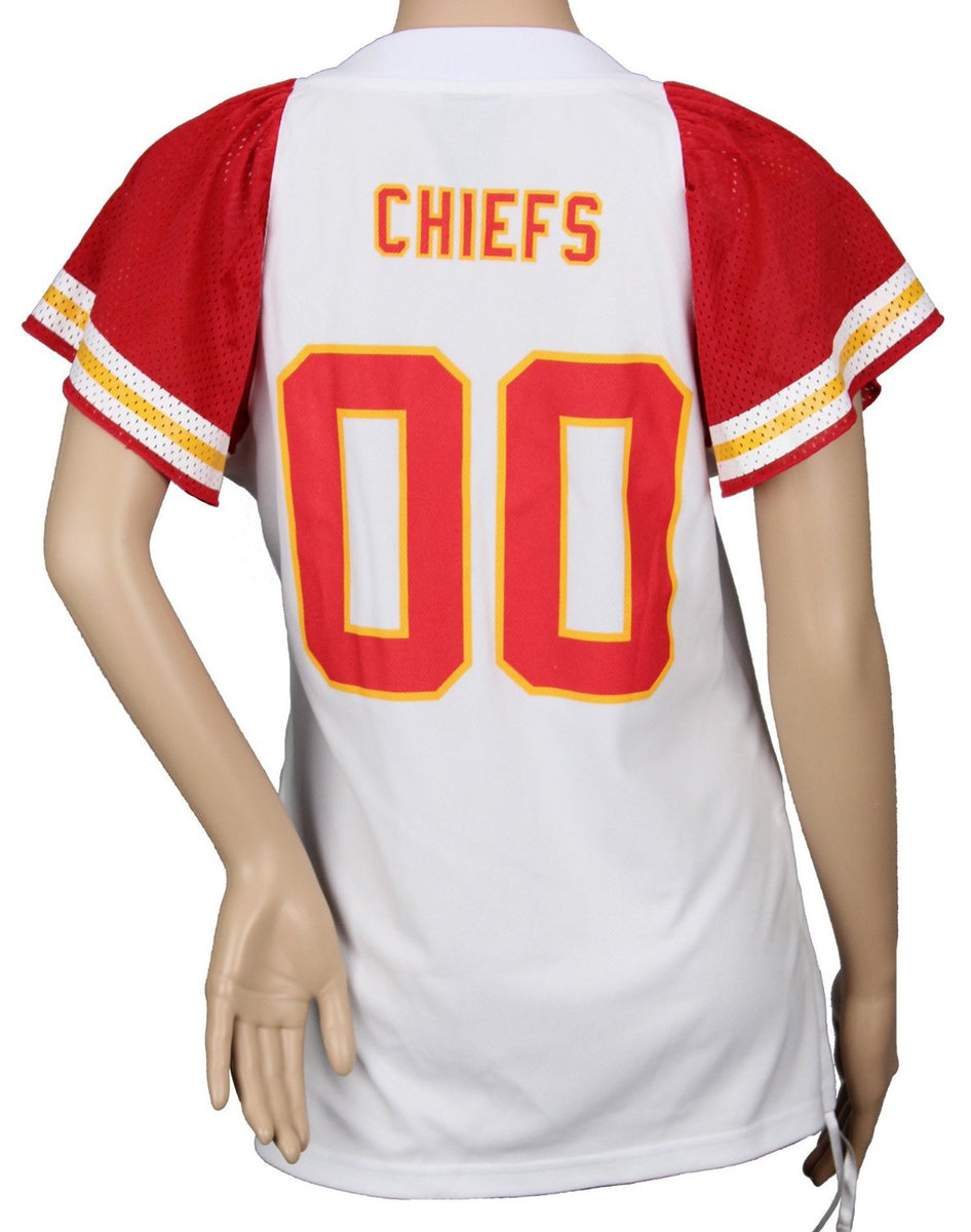 Kansas City Chiefs NFL Women's Team Field Flirt Fashion Jersey – Fanletic