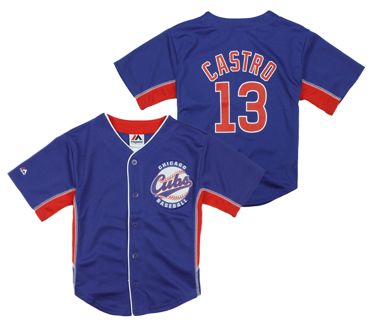 Outerstuff MLB Toddler Chicago Cubs Starlin Castro # 13 Player Jersey –  Fanletic