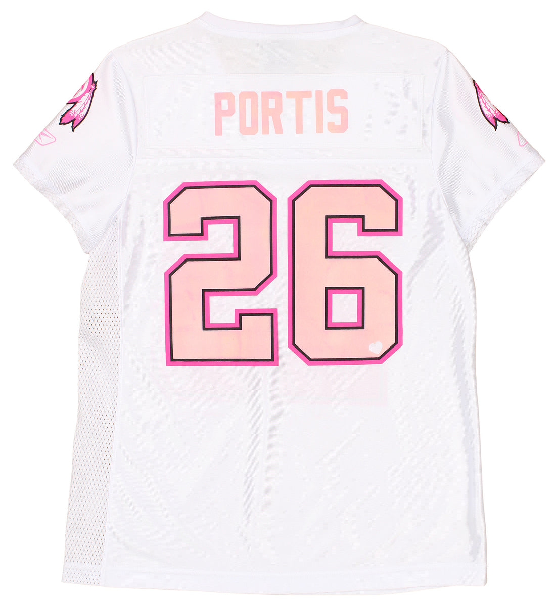 Washington Clinton Portis #26 NFL Women's Dazzle Jersey, Pink – Fanletic