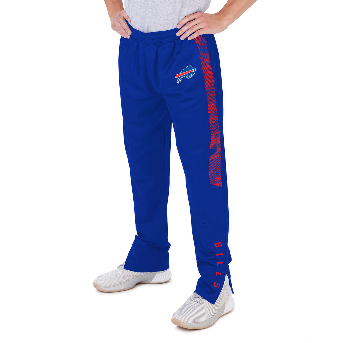 Zubaz Men's Buffalo Bills Hidden Print Graphic Cargo Sweatpant