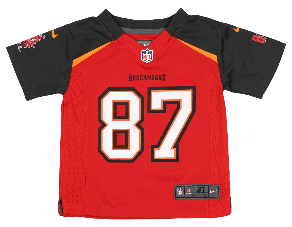 Tampa Bay Buccaneers Nike Game Road Jersey - White - Rob Gronkowski - Youth