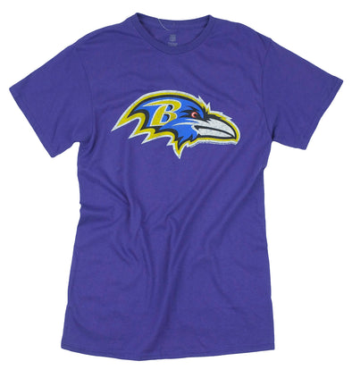 Baltimore Ravens NFL Football Men's Primary Logo T-Shirt Tee Top, Purple