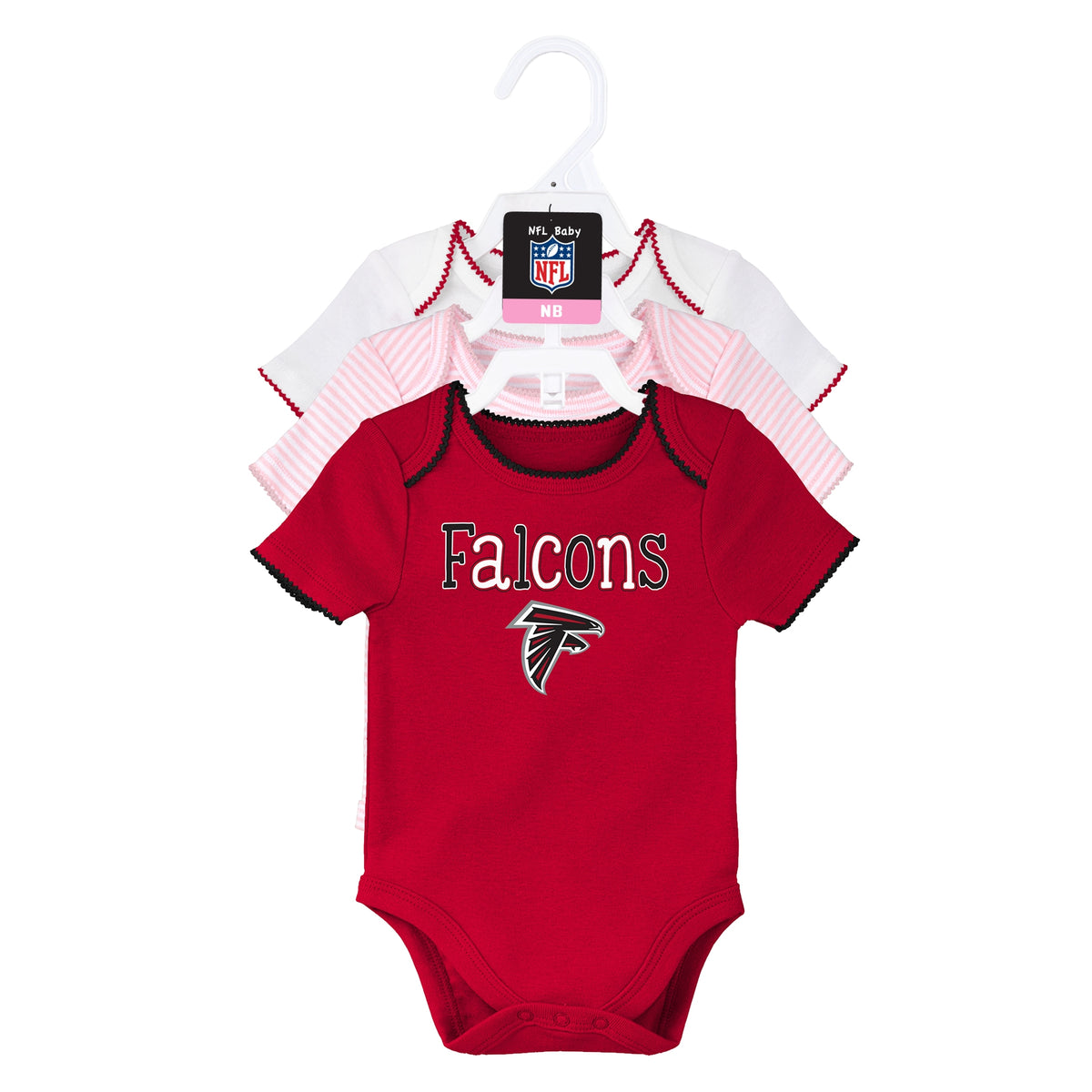 Outerstuff NFL Newborn Atlanta Falcons 3rd Quarter 3-Piece Creeper