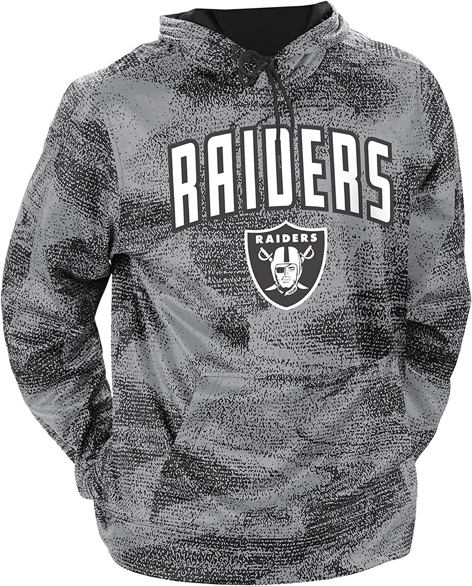 Zubaz Las Vegas Raiders NFL Men's Full Zip Hoodie with Zebra Print Det –  Fanletic