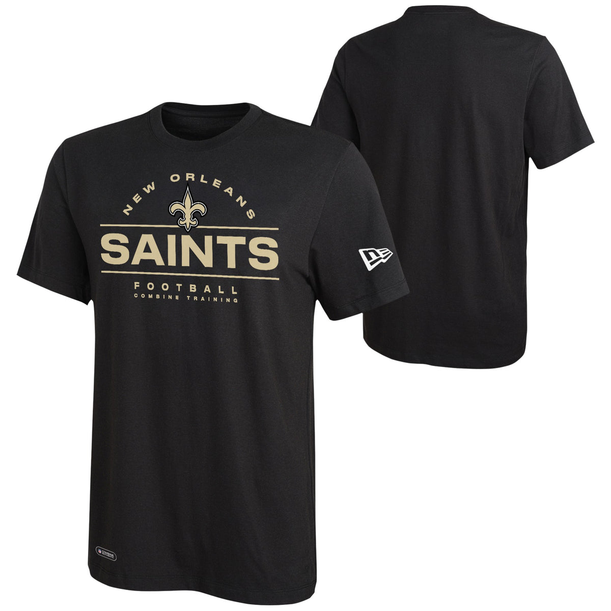 New Era NFL Men's New Orleans Saints Blitz Lightning Short Sleeve