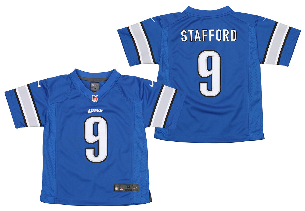 Detroit Lions #9 Matthew Stafford Jersey Womens Large Nike On