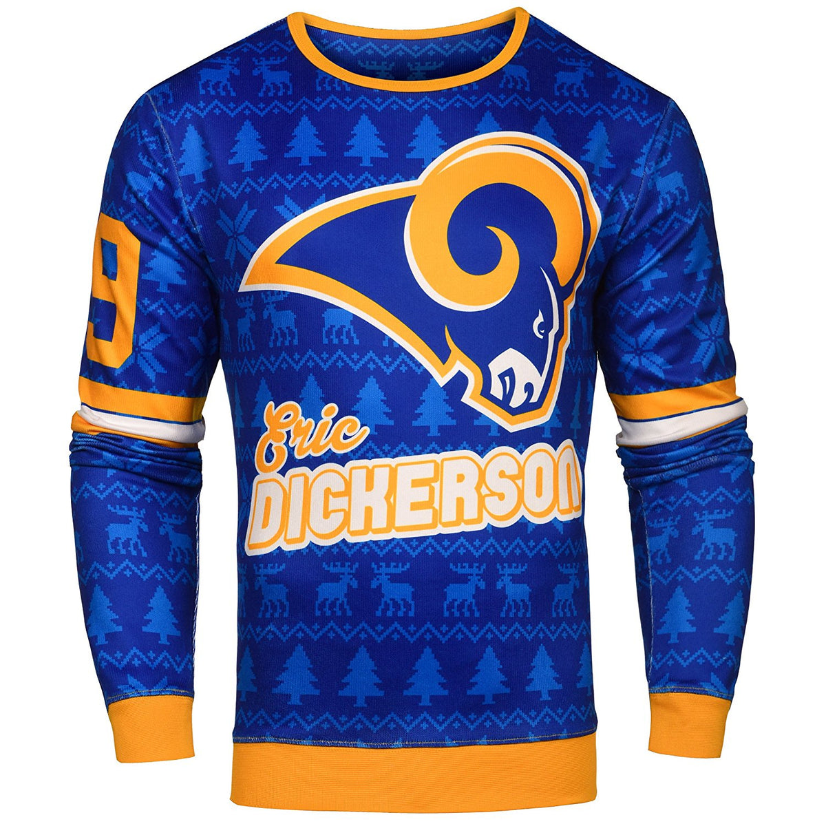 Nfl Los Angeles Rams Players Football Christmas Ugly