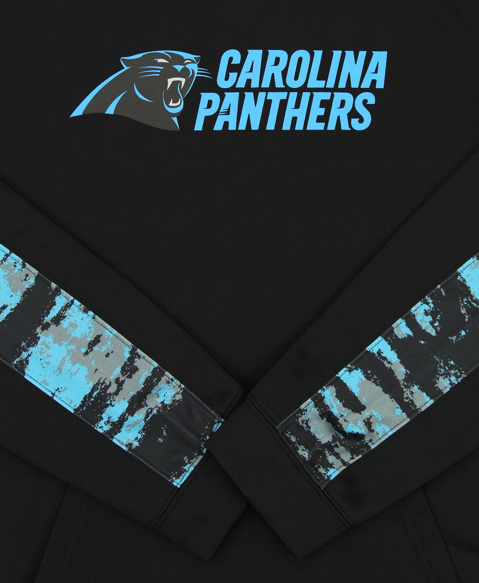Zubaz NFL Men's Carolina Panthers Hoodie w/ Oxide Sleeves – Fanletic