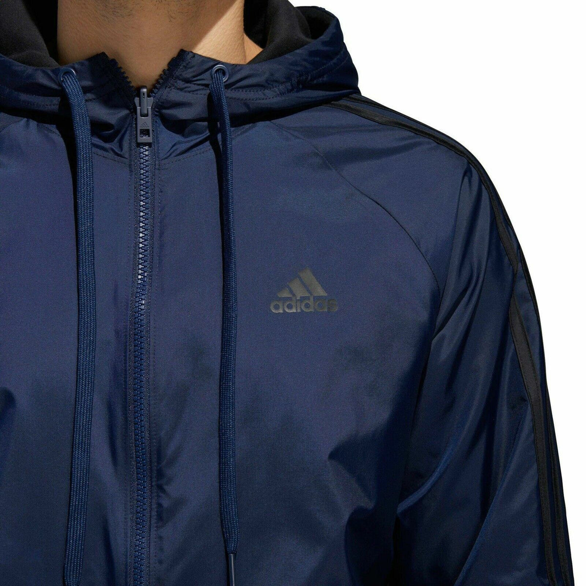 adidas Reversible Balanced Hooded Jacket - Mens Soccer