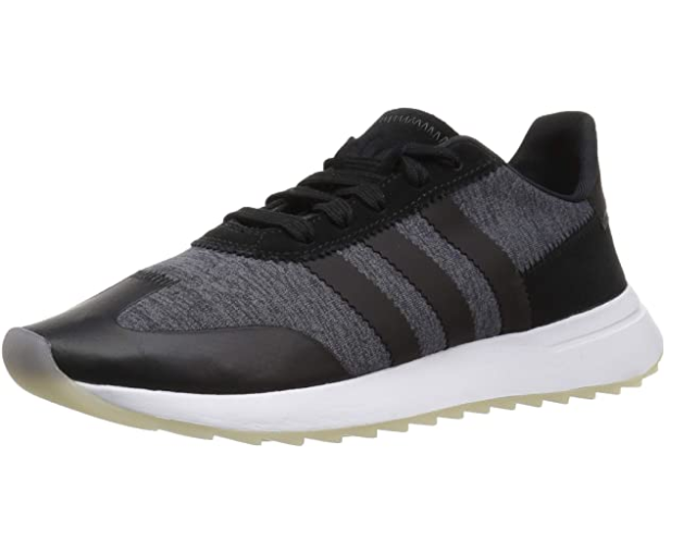 adidas gazelle silver green womens adidas Originals FLB Runner Women's Running Shoes, Black/Grey/White, Size: 7