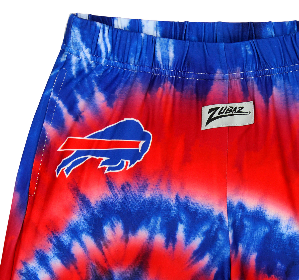 Zubaz Men's NFL Buffalo Bills Classic Zebra Print Shorts XLarge