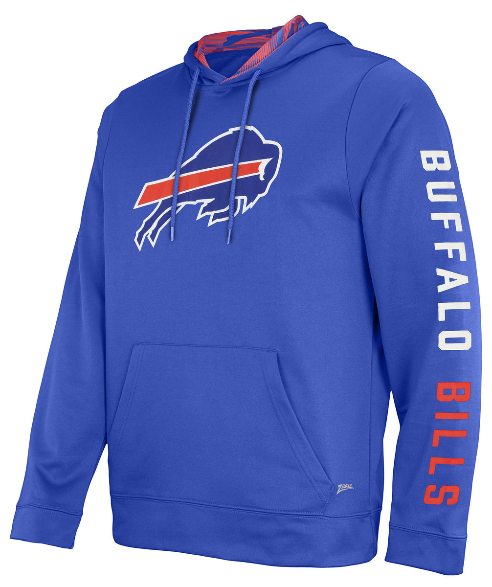 Zubaz NFL Men's Buffalo Bills Solid Team Hoodie with Camo Lined Hood –  Fanletic