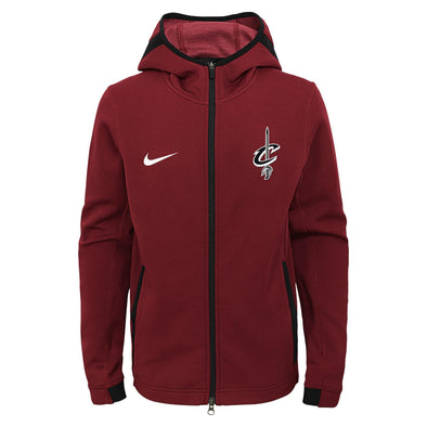 Nike NBA Youth Cleveland Cavaliers Showtime Full Zip Hoodie