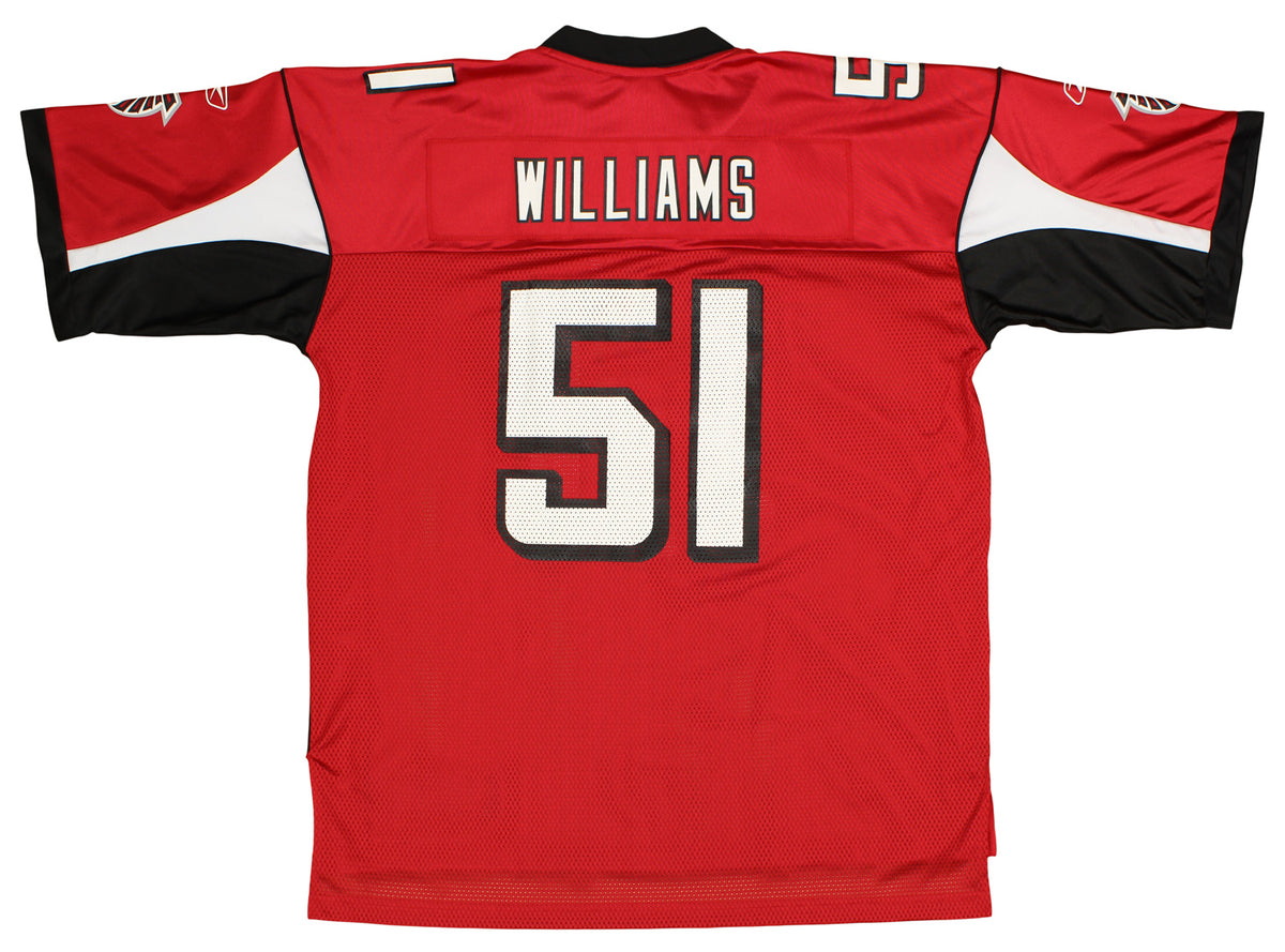 Reebok NFL Men's Atlanta Falcons Demorrio Williams #51