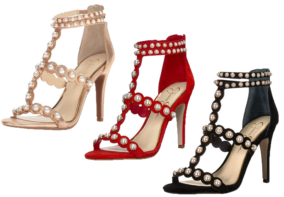 Jessica simpson kelanna store embellished flat sandals