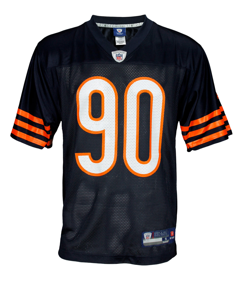 Reebok Mens NFL Chicago Bears JULIUS PEPPERS # 90 Replica Jersey, Navy –  Fanletic