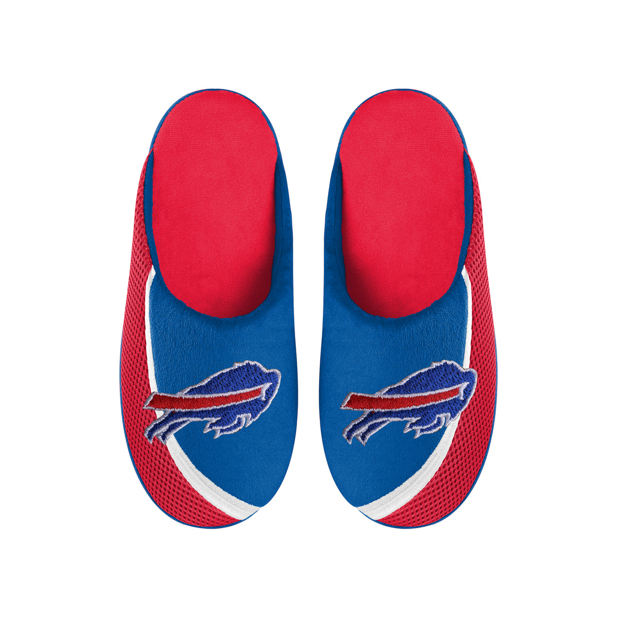 Buffalo Bills Men's Knit White Sneakers