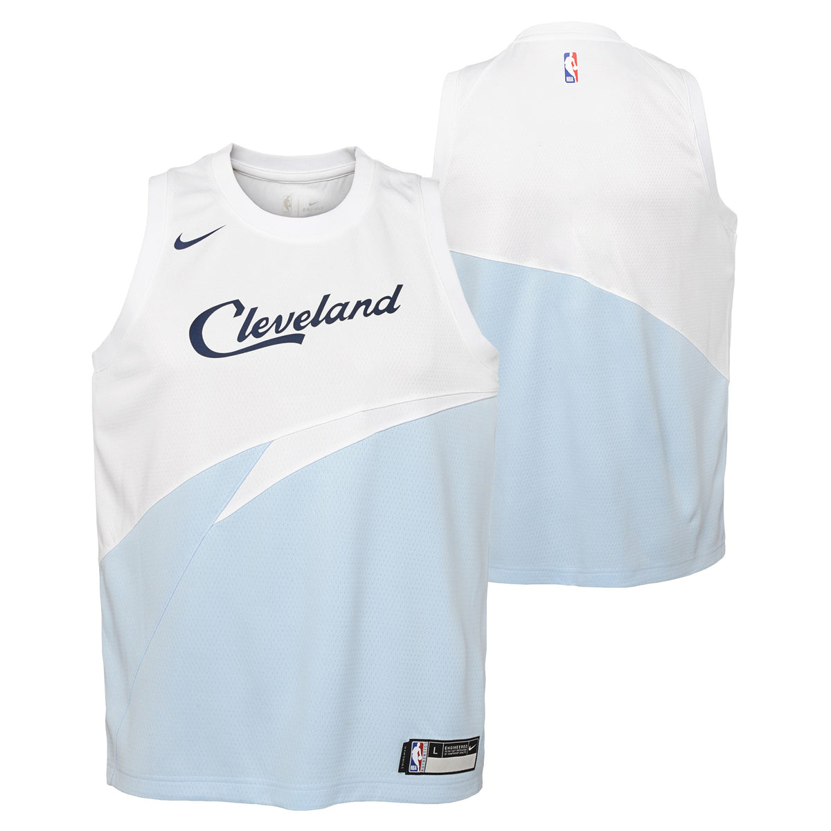Cleveland Cavaliers Nike City Edition Logo Essential Pullover Hoodie - Blue