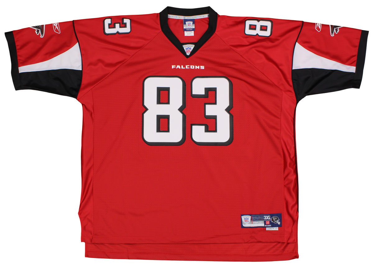 falcons gear Reebok NFL Men's Atlanta Falcons Alge Crumpler #83 Premier Jersey, Red