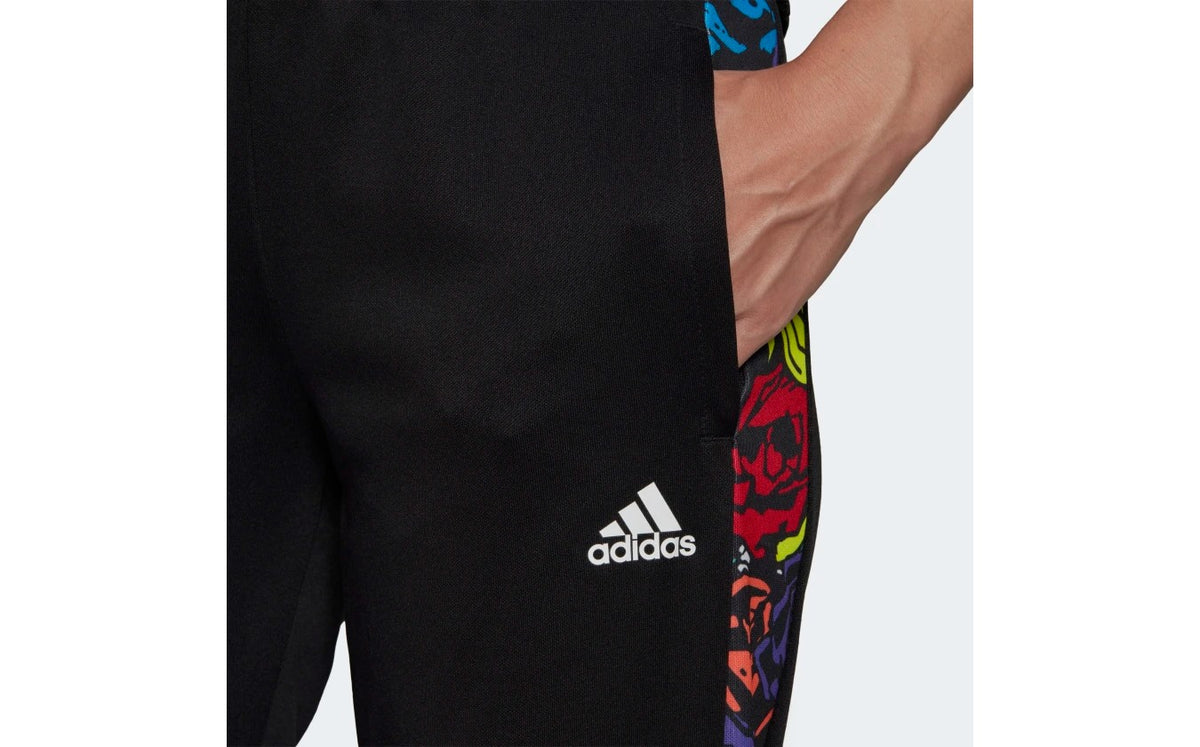 floral track pants adidas