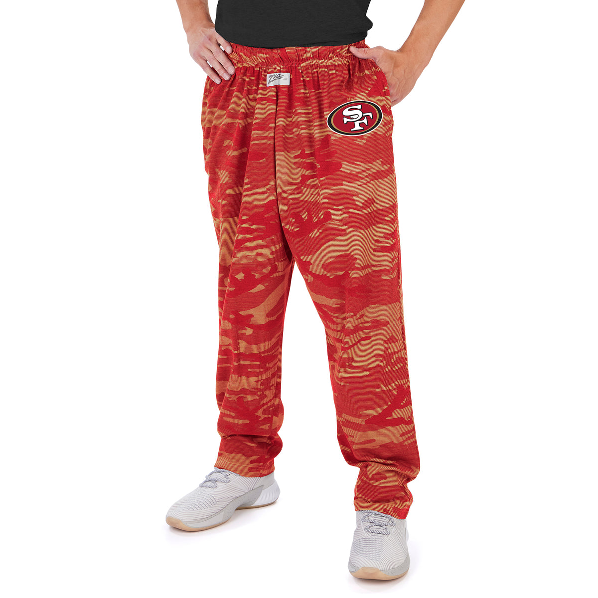 Steelers Men's Zubaz Camo Lines Pants - S