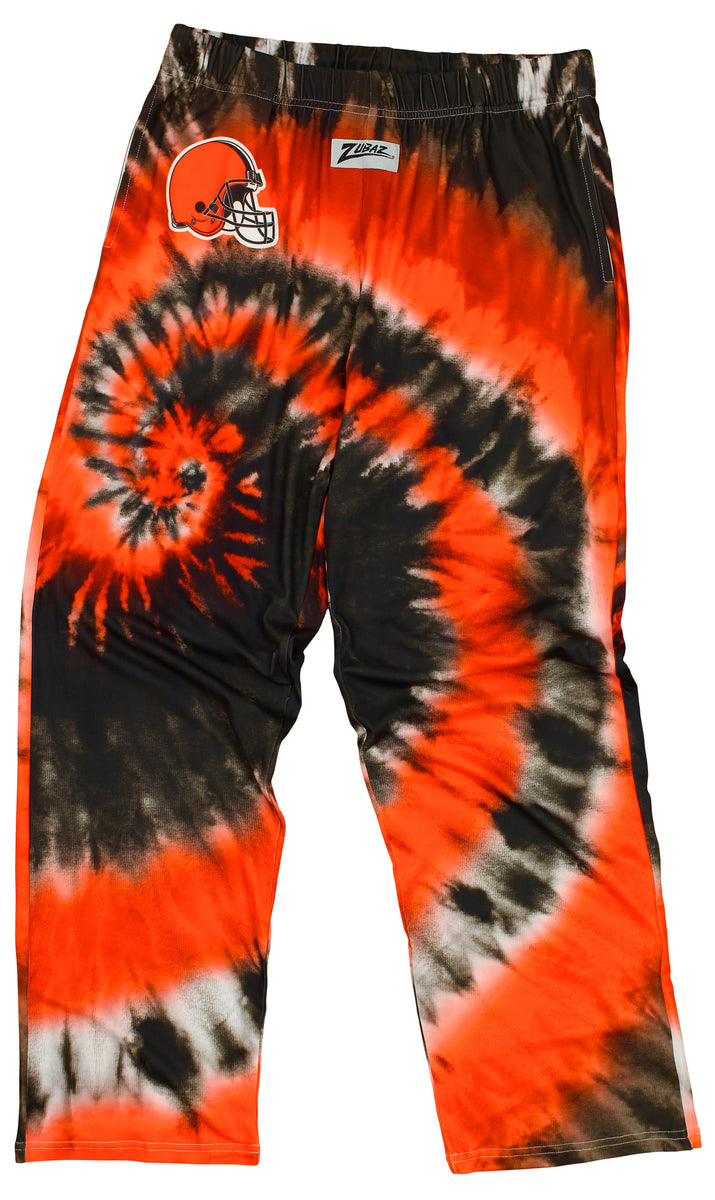 Zubaz Men's NFL Tie Dye Team Colors Lounge Pants