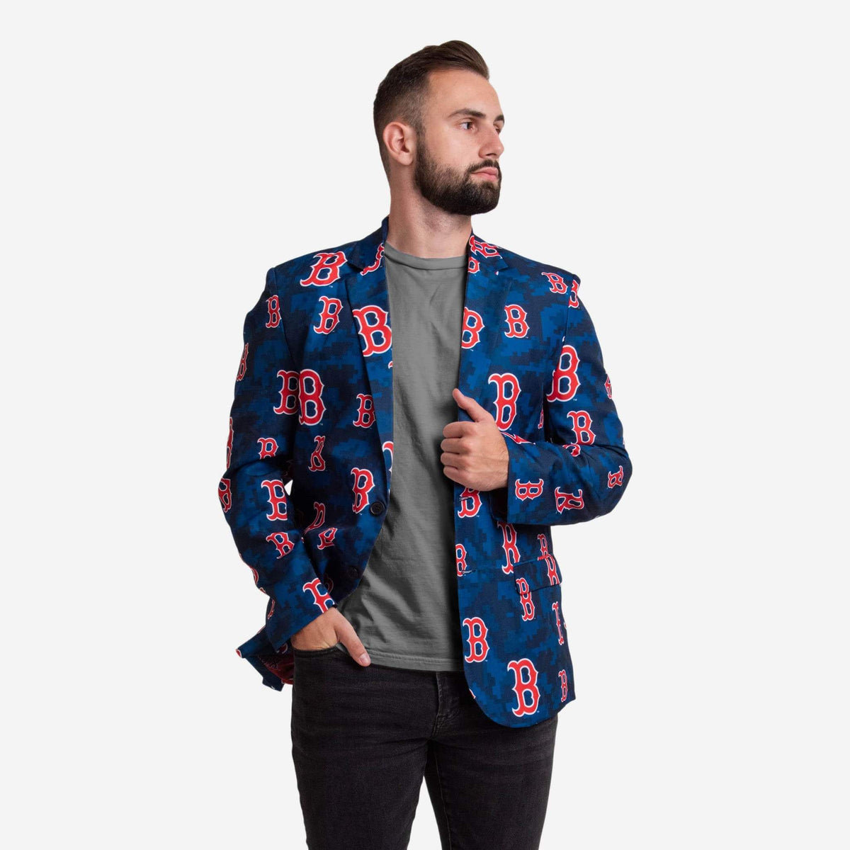 Chicago Cubs MLB Mens Digital Camo Suit Jacket