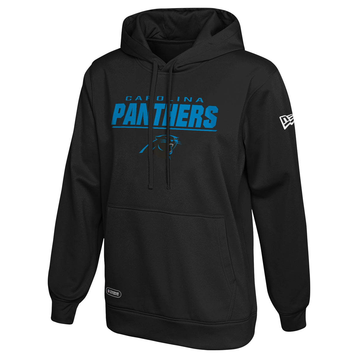 Toddler Black Carolina Panthers Team Logo Pullover Hoodie