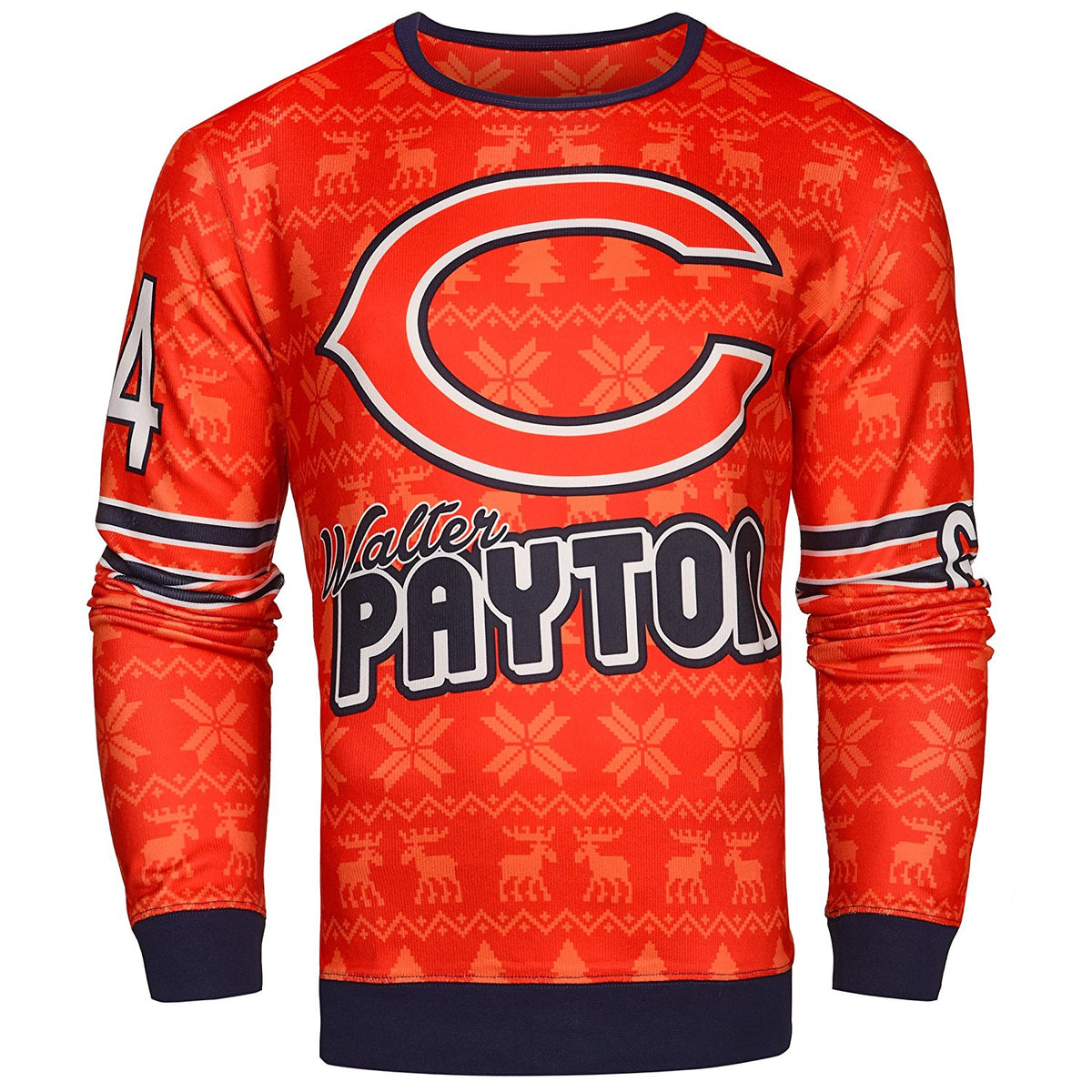 NFL Men's Chicago Bears Walter Payton #34 Retired Player Ugly Sweater –  Fanletic