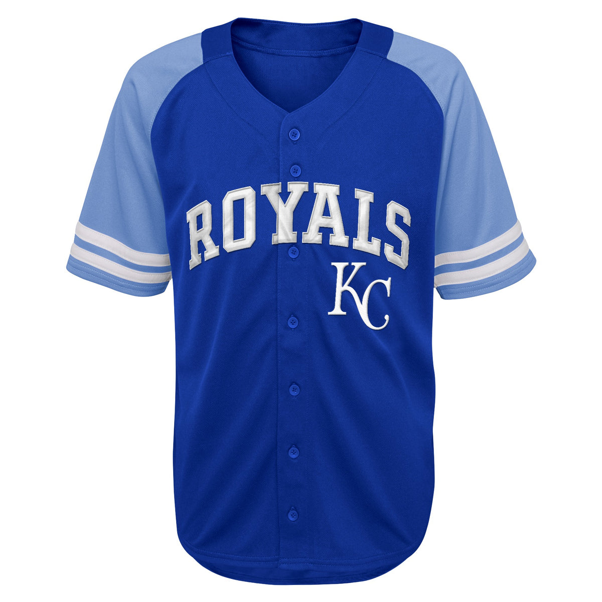 Outerstuff MLB Kids Kansas City Royals Button Up Baseball Team