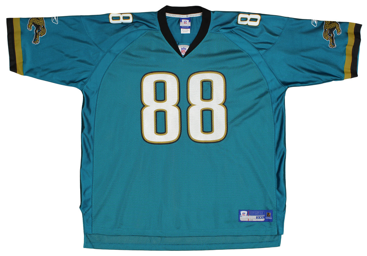 Reebok Jacksonville Jaguars Joe Zelenka #88 NFL Men's Replica Jersey, Teal