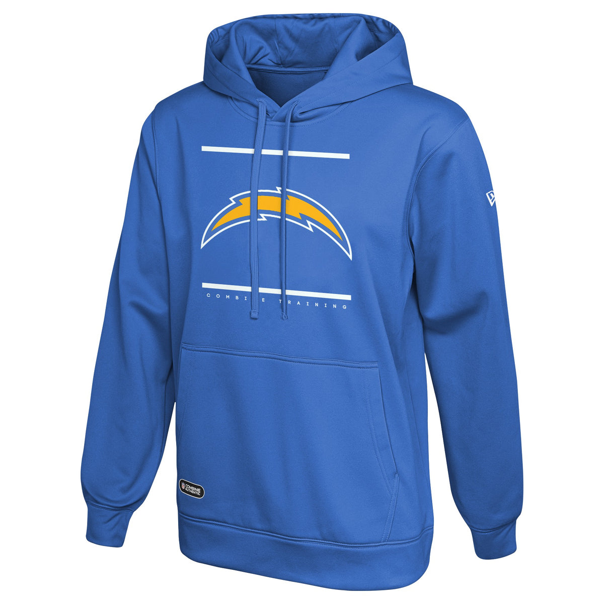 San Diego Chargers NFL Football Mens Split Formation Fleece Hoodie, Gray