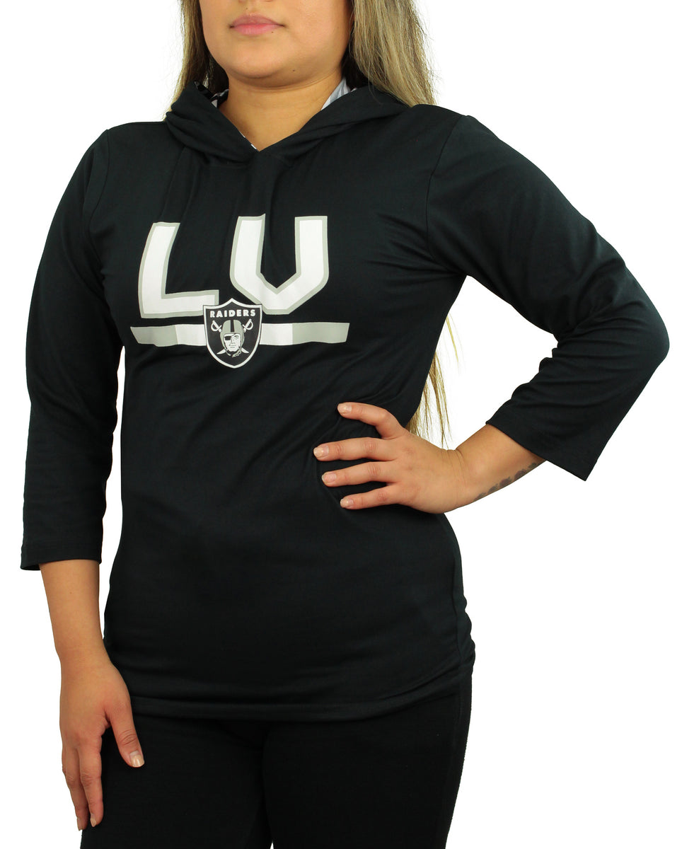 Zubaz NFL Women's New Orleans Saints Solid Team Color Hoodie with