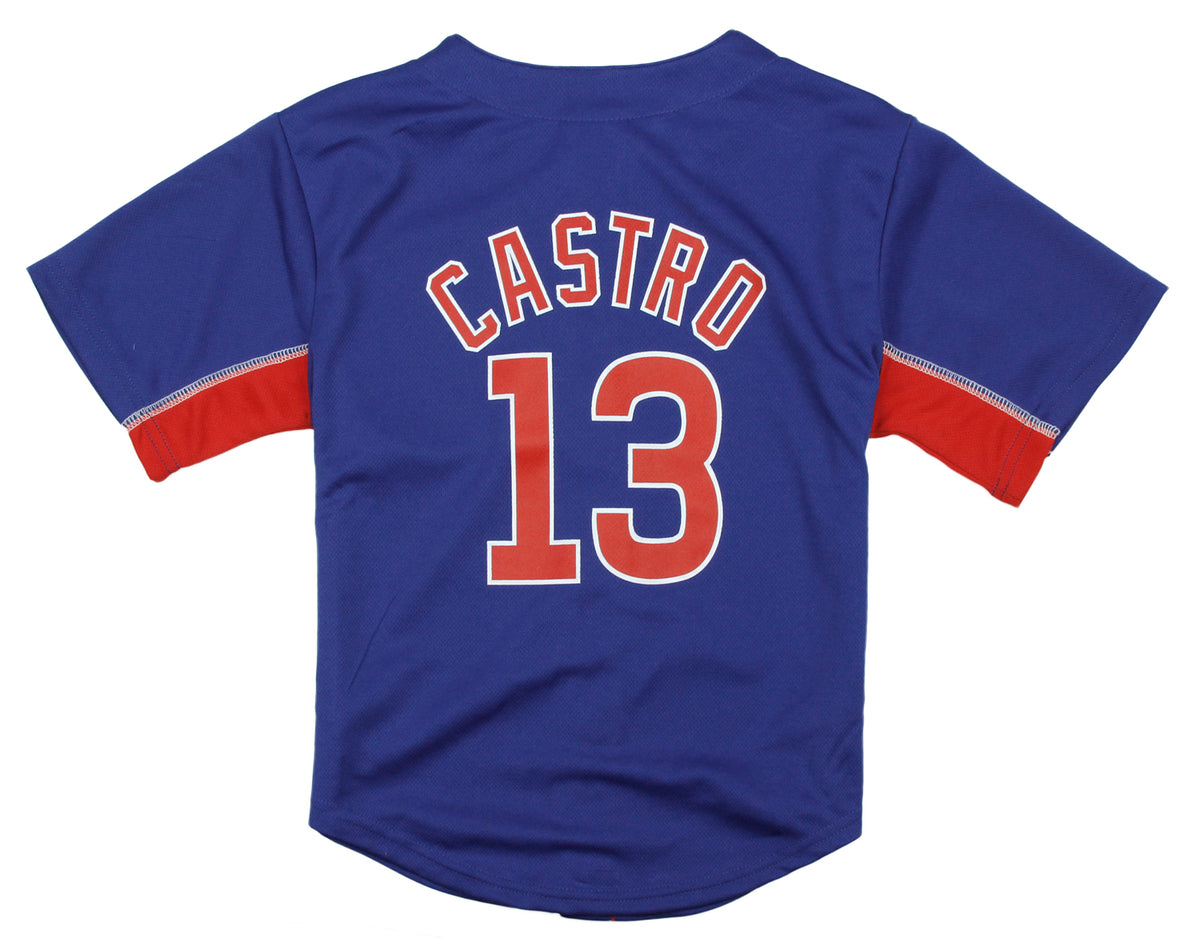 Majestic, Shirts & Tops, Chicago Cubs Castro Tshirt