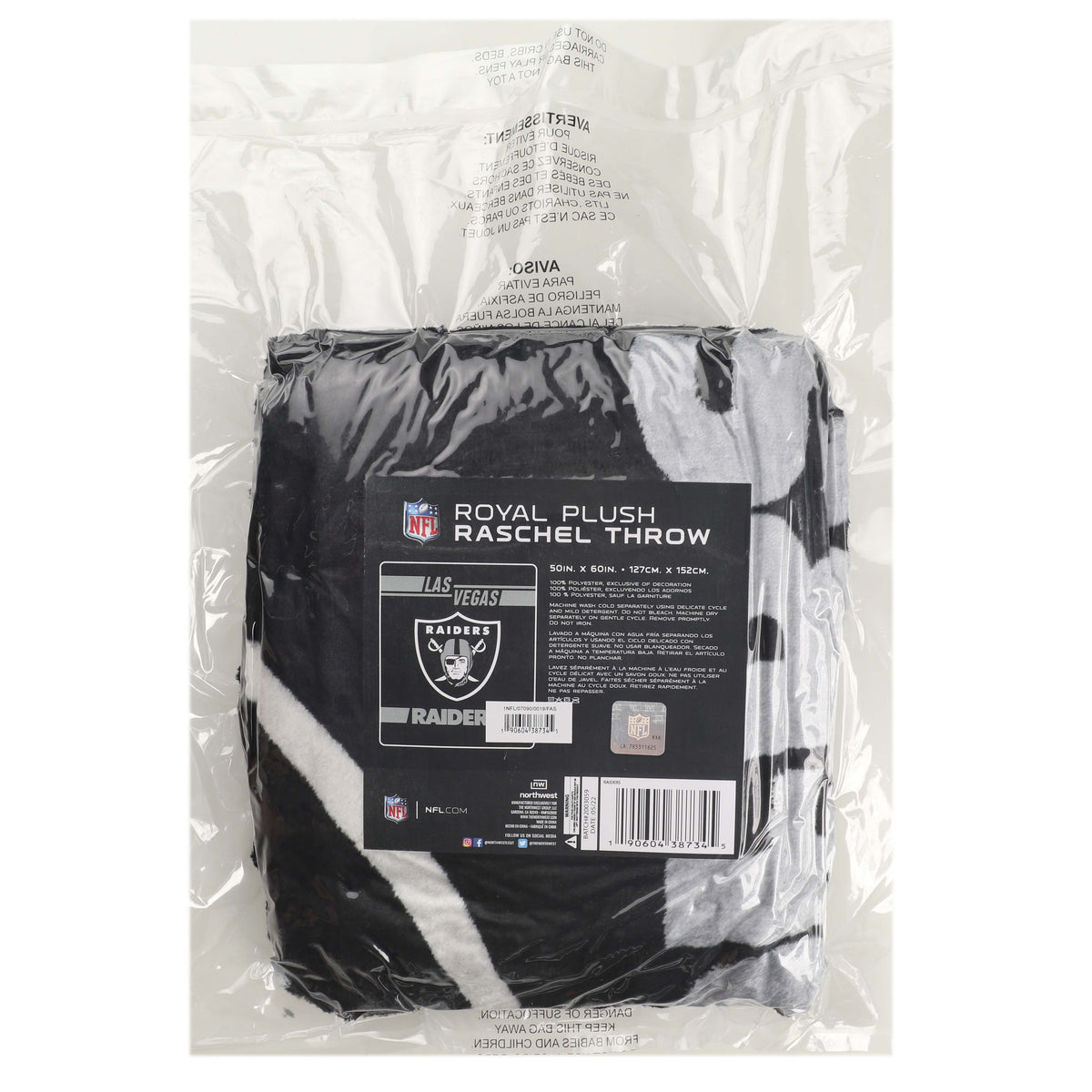 Chicago White Sox 50'' x 60'' Plush Raschel Throw Blanket