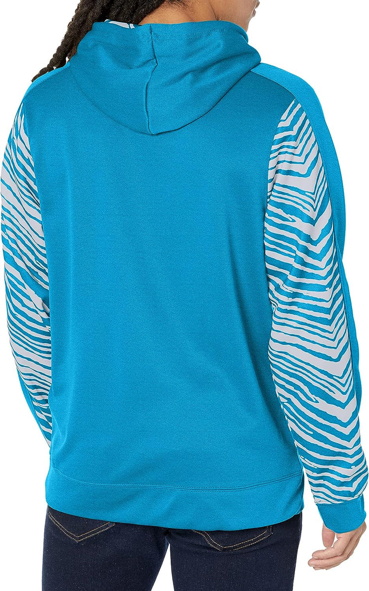 : Zubaz Standard Mens Pullover Hoodie, Team Color