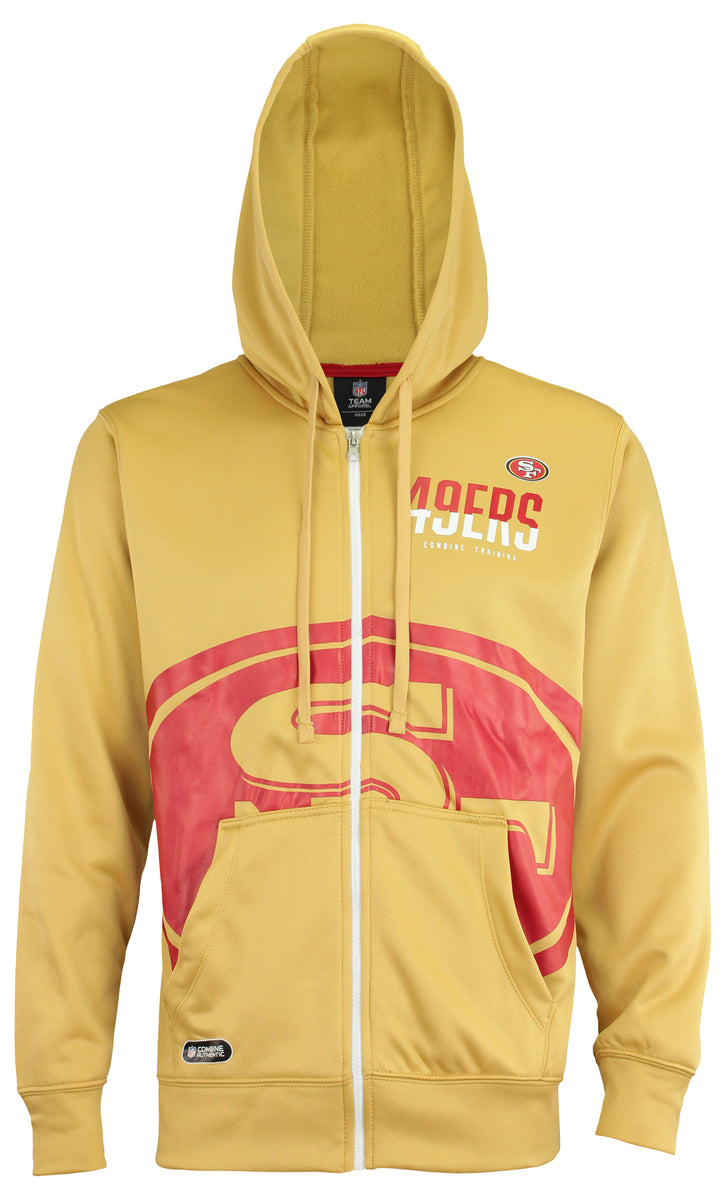 49ers full zip online hoodie