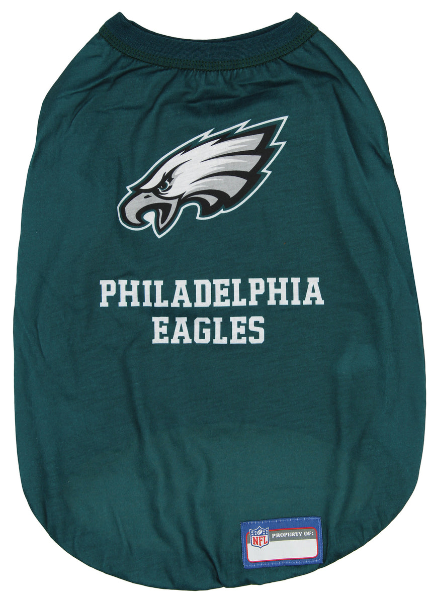 Pets First Philadelphia Eagles Stripe Large Dog T-Shirt | Petco