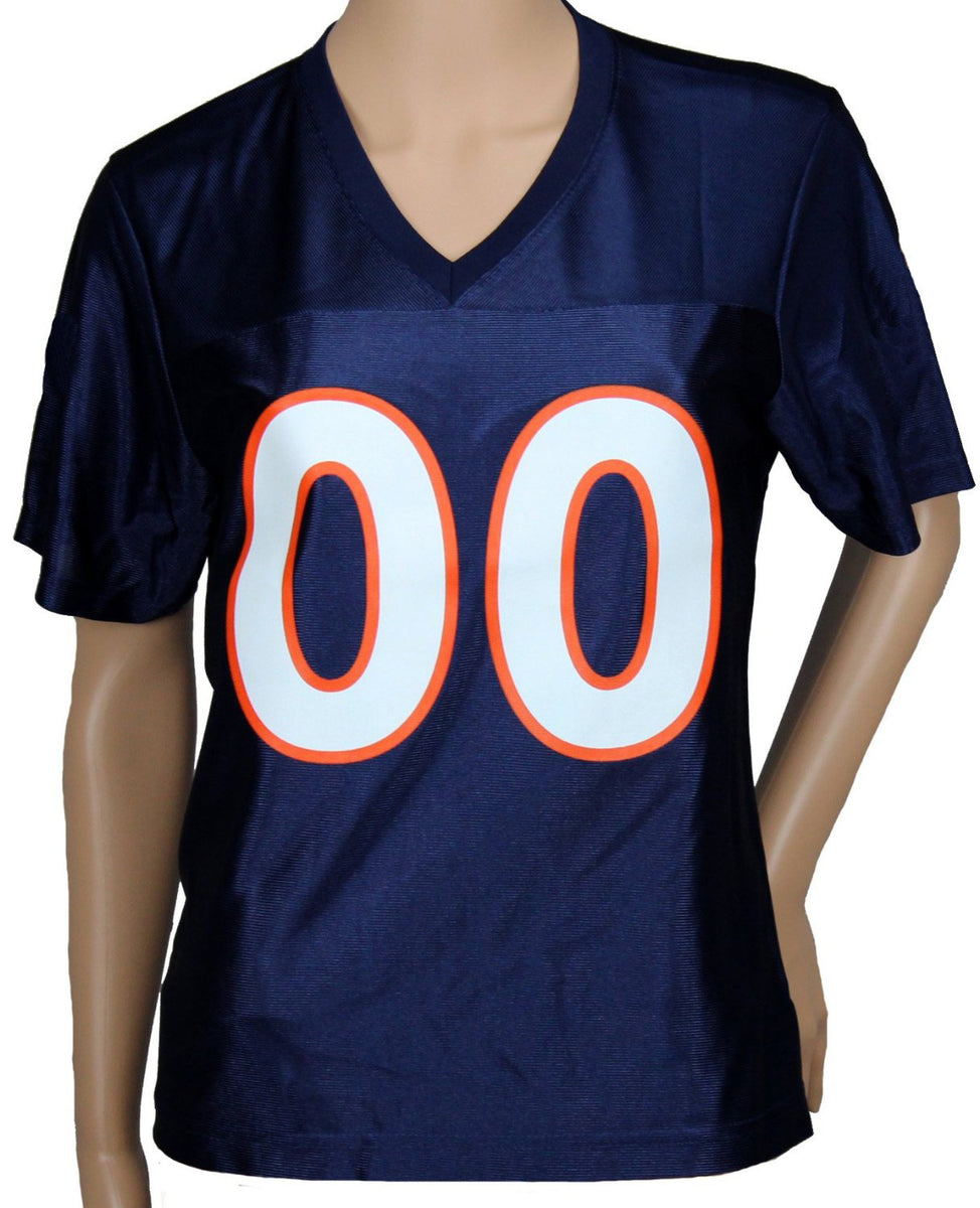 : Reebok Denver Broncos NFL Womens V-Neck Dazzle Team Jersey,  Navy : Sports & Outdoors