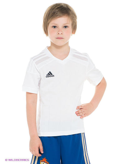 Adidas Boys Youth 8-20 Regista 14 Soccer Jersey, White/White