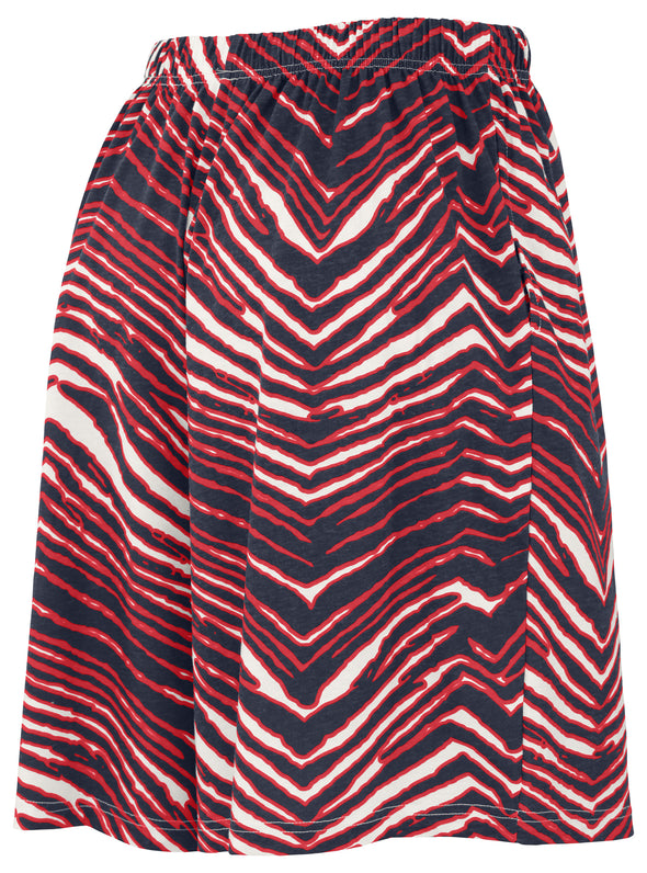 Zubaz NFL Adult Unisex Z88 Zebra Short for Men and Women, New England Patriots