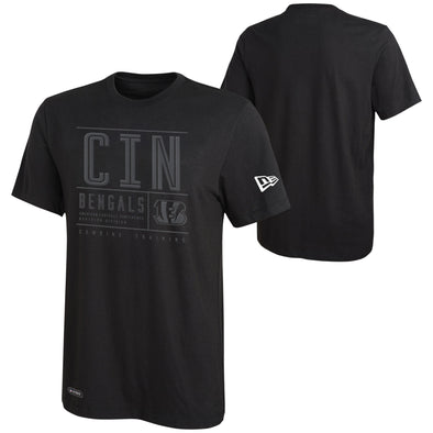 New Era NFL Men's Cincinnati Bengals Covert Short Sleeve T-Shirt