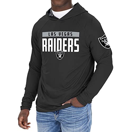 Zubaz NFL Men's Las Vegas Raiders Solid Team Hoodie With Camo Lined Ho –  Fanletic