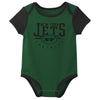 Outerstuff NFL Infant Unisex New York Jets Variety 3-Pack Set