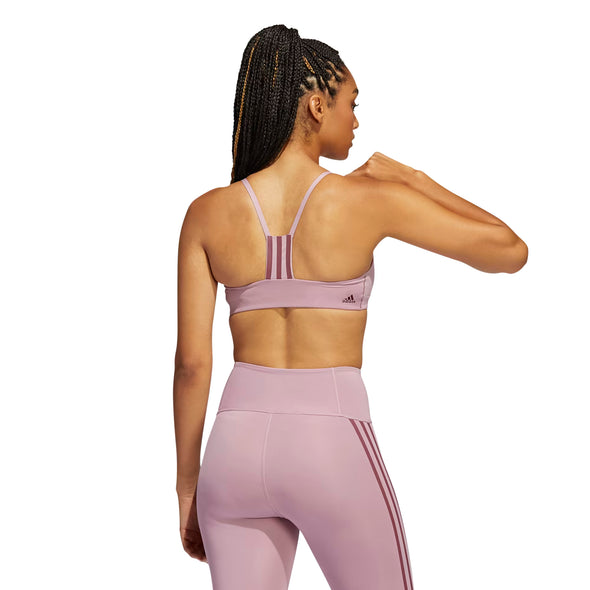 Adidas Women's Aeroimpact Training Light-Support Bra, Magic Mauve