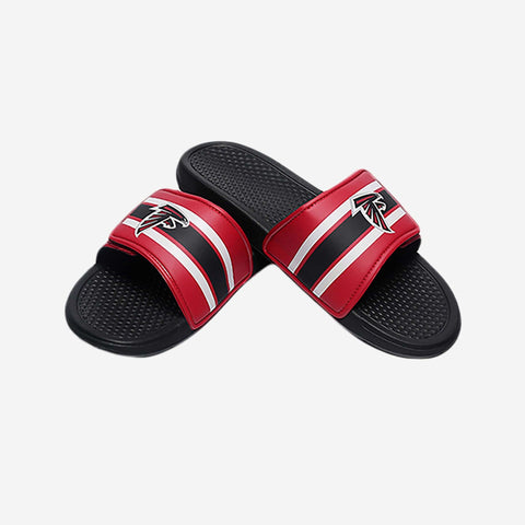 FOCO NFL Youth Atlanta Falcons Legacy Sport Slide Flip Flop Sandals